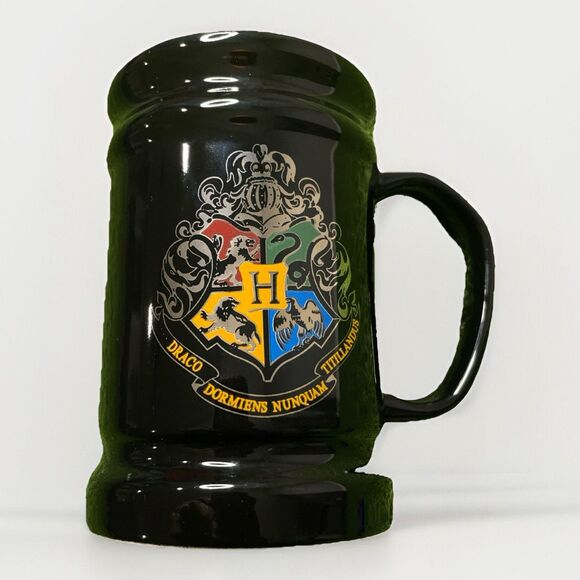 Universal Studios Wizarding World of Harry Potter Hogwarts Crest Coffee Mug - Picture 1 of 6